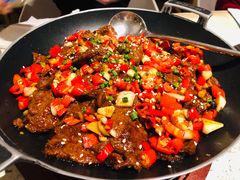 平锅大片牛肉-T館·花园艺术餐厅