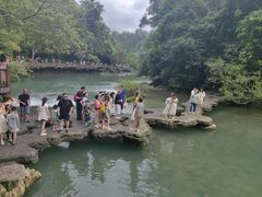 -小七孔景区-六十八级跌水瀑布