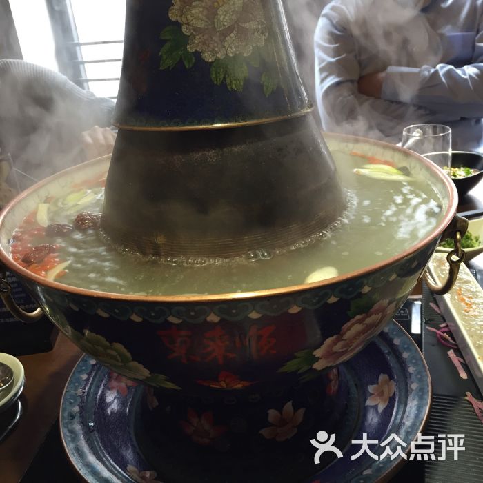东来顺(外滩店)景泰蓝木炭锅底图片 - 第250张
