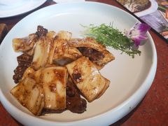 牛仔骨炒年糕-绿茶餐厅(成都万象城店)
