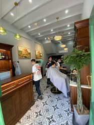 -595barbershop美式油头