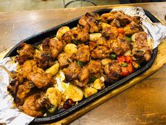 料理烤老味道鸡块-老东镇啤酒屋海鲜加工·蒸汽海鲜·海鲜烧烤(台东店)