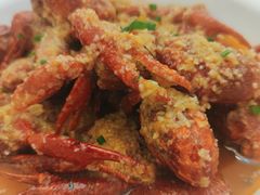 蒜蓉大虾-庞家烧烤客栈(炮台山店)