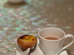 餐后葡挞配奶茶-8餐厅(新葡京酒店)