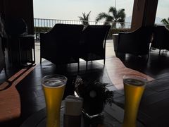 -日落吧·海景咖啡厅·餐酒吧·鸡尾酒·下午茶·乐队表演·浪漫夕阳·三亚文华东方酒店