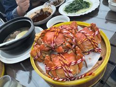 -七的湖·晚芳亭·阳澄湖农家菜·大闸蟹(莲花岛店)
