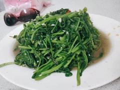 虾酱空心菜-巷子内海鲜热炒合菜