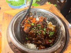 -明洞阿姨·韩式酱蟹烤肉·创意料理(三元桥店)