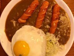 芝士咖喱香肠饭-金龙咖喱