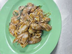 咖喱叶炒花甲-黄亚华小食店(Jalan Alor)