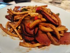 萝卜干炒腊肉-绿茶餐厅(领展购物广场·中关村店)