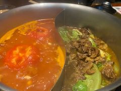 西红柿牛腩锅-手选潮汕鲜牛肉火锅(二七广场店)