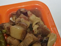 红烧肉豆结-旺客美食小碗菜(西城红场店)