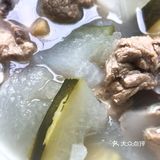 荤素搭配很重要之冬瓜小排骨汤