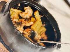 凉瓜豉味海鳗煲-宝丽轩中餐厅BAOLIXUAN