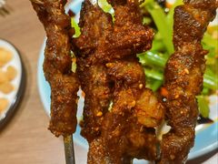 -街角等你.大连海鲜烧烤.经典铁板海鲜串(西安路店)