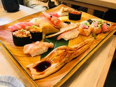 寿司什锦拼盘-梅丘·寿司の美登利(银座店)