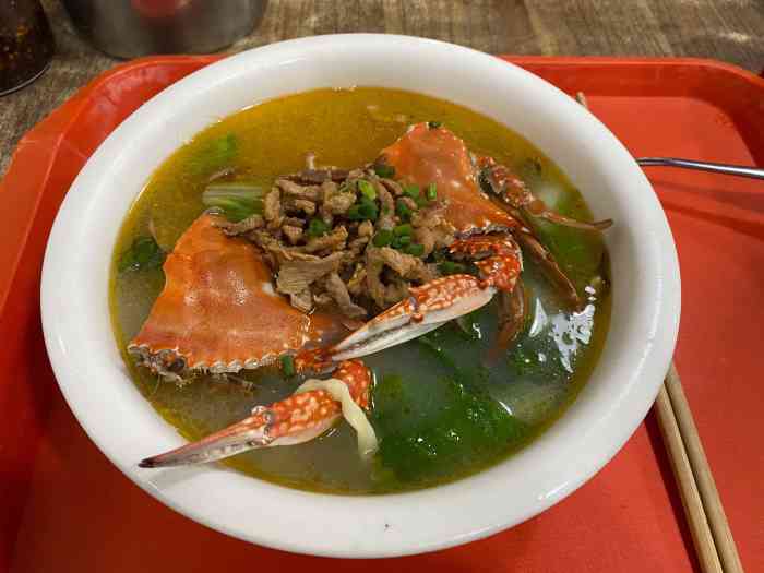 石浦海鲜面馆-"一直被同事安利这家海鲜面馆,今天终于有机.