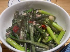 炝炒红菜苔-寻钵记民菜馆·正宗常德钵子菜(滨湖路店)