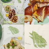 一口咬住春天！咸口开胃好面包😋