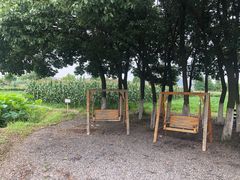 -田园东方蜜桃村的田野营地