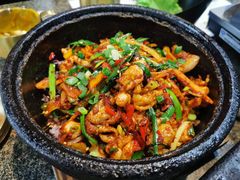 香辣鸡石锅拌饭-兰正韩·韩国料理(春熙路店)