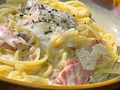 黑松露培根意大利面佐慢煮鸡蛋-G+KITCHEN(龙湖狮山天街店)