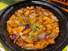 鱼香茄子煲-辛香汇(飞洲店)