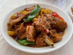 板栗烧鸡-天乐农家鱼头王(天目湖店)
