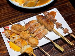 鸟鹏家鸡腿肉加葱-鸟鹏烧鸟居酒屋(熙龙湾店)