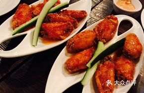 Japanese Mustard Buffalo Chicken Wings