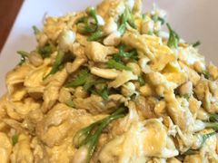 茉莉花炒鸡蛋-云海肴·汽锅鸡·云南菜(天山百盛优客店)