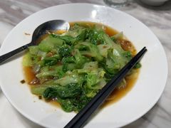 蒜蓉粉丝蒸秋葵-汤城小厨•粤菜•靓汤(西直门凯德MALL店)