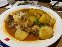 大盘鸡带面&nbsp;小份-秦香阁·西北家常菜(徐汇日月光中心店)