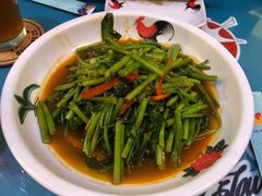 叁巴酱炒空心菜-My Way Town买味堂·东南亚餐厅(亦庄店)
