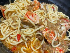 蟹脚热干面-沈记烧烤海鲜(江汉二路店)