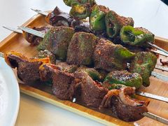 烤羊肝-乡村馕坑肉·烧烤·新疆菜·本地人更爱吃(阿勒泰首店)