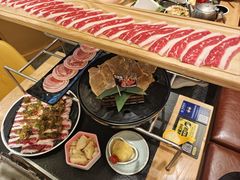 一米长盘牛五花-犟牛家·榴莲烤肉(五棵松店)