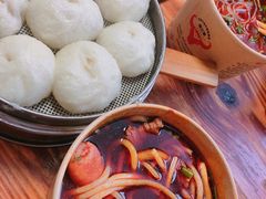 生烫牛肉宽粉-柳三哥生烫牛腰牛肉面馆(田园街六顺路店)