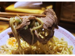 黑麻油豚骨拉面-老龙亭拉面店
