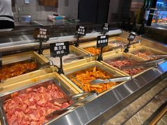 自助取餐区-韩京炭火烤肉自助料理(柯桥万达店)