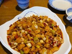 宫保鸡丁杏鲍菇-95号酱骨·一块豆腐(展春园西路店)