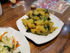 小白菜土豆泥-韩师傅老大同刀削面(北苑路店)