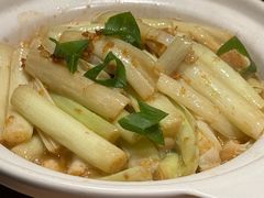 鲍鱼肉沫焗蒲菜-芳芳私房菜·精做淮扬菜(承德路店)