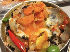 -草家酱蟹炭火烤肉店(珲春南路一店)