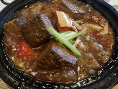 黑豆腐-粤仔湾砂锅粥(广益哥伦布店)