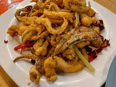 干煸鱿鱼须-陈傻子餐厅(世纪都会店)