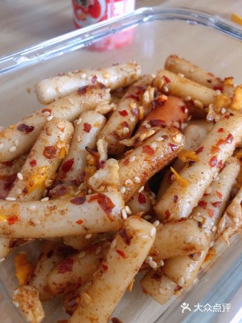 好吃的香辣孜然味年糕️