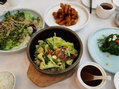 石锅菜花-红菜坊·烤鸭·川鲁宴(石园店)