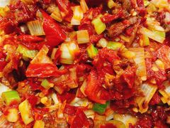 -歹歹的加个面过油肉拌面